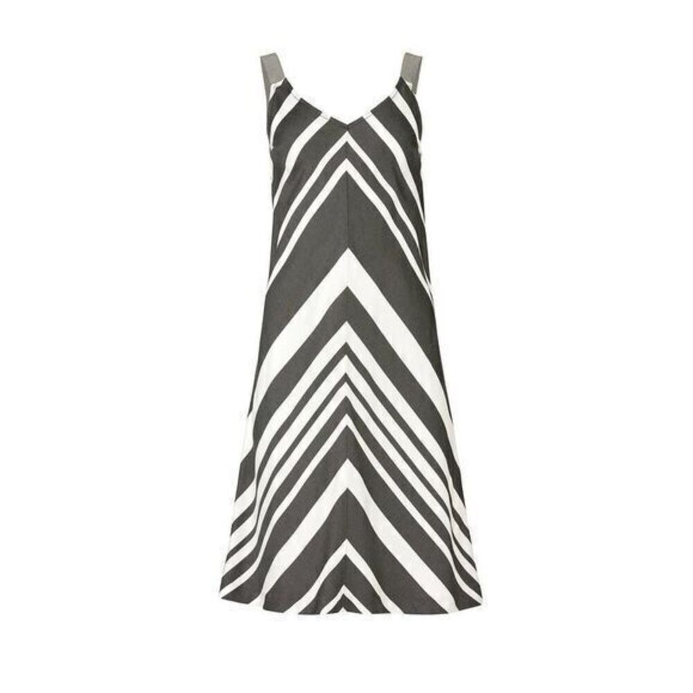 TRINA TURK Striped Cayson Dress SM